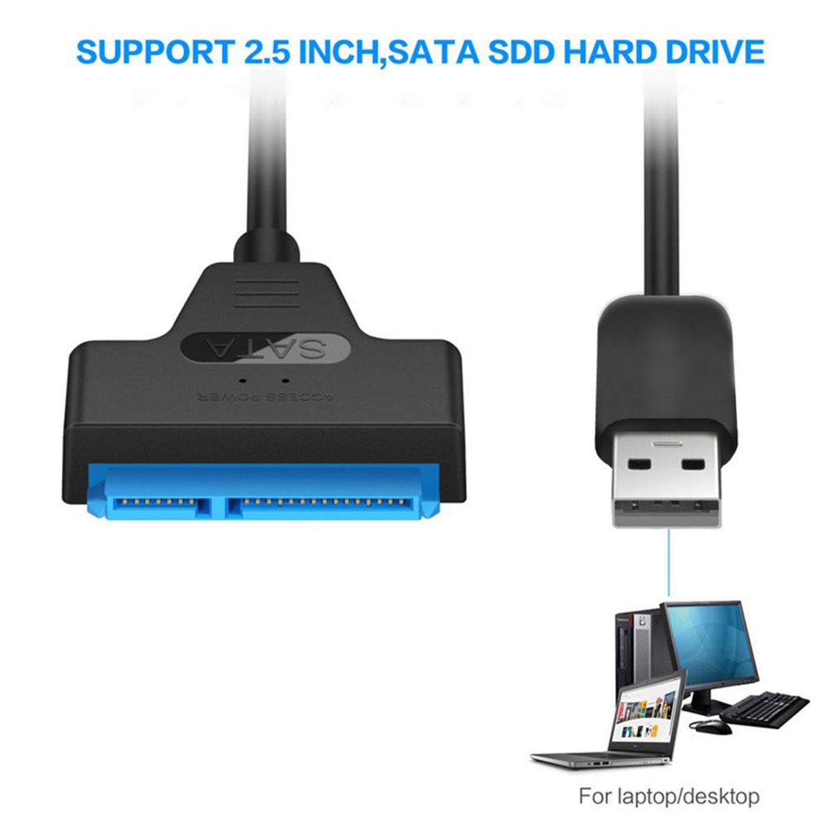 Cáp Chuyển Đổi Usb 3.0 Sang 2.5 "Ssd Sata Iii Sang Usb 3.0 | BigBuy360 - bigbuy360.vn