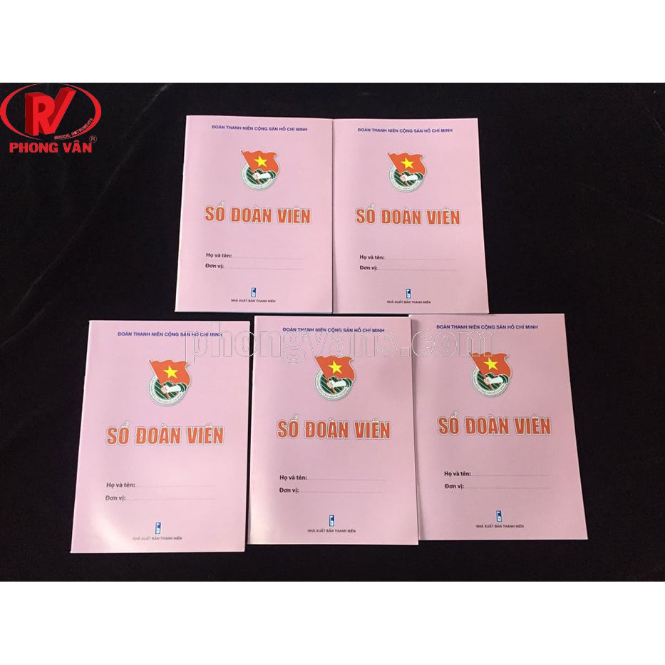 Sổ đoàn viên màu hồng