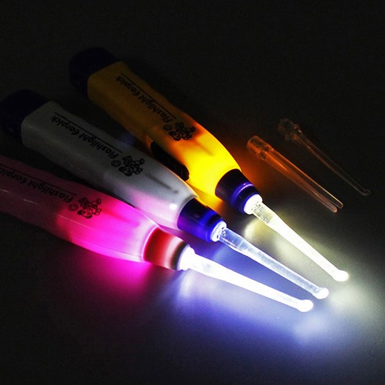 Lấy Ráy Tai Có Đèn Cho Bé Và Người Lớn Bộ Ráy Tai Có Đèn Phát Sáng Giúp Dễ Nhìn Bên Trong Tai