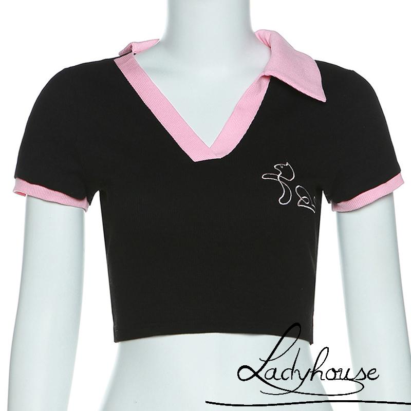 Áo Croptop Dệt Kim Hở Rốn Thời Trang Quyến Rũ Cho Nữ