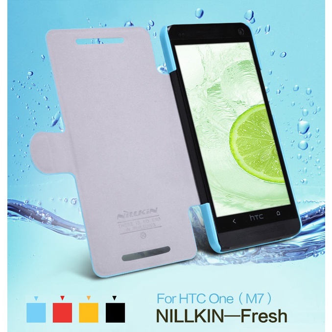 Bao Da HTC One  Fresh Series Leather Case NillKin