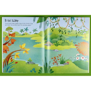 Dính dán - Usborne sticker book - Jungle