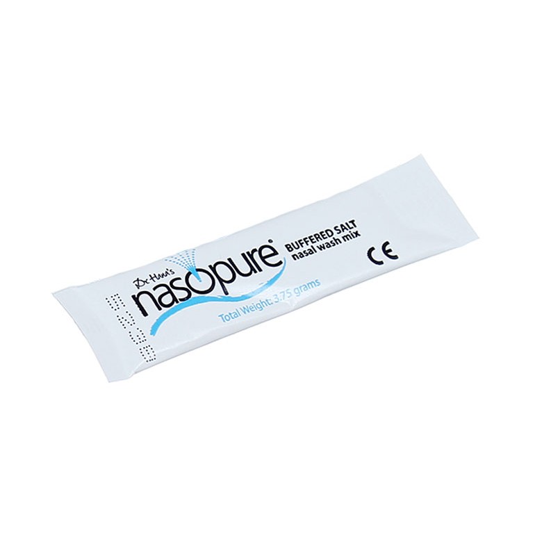 Muối rửa mũi xoang cao cấp Nasopure nhập khẩu từ Mỹ - Refill Kit (40 gói muối)