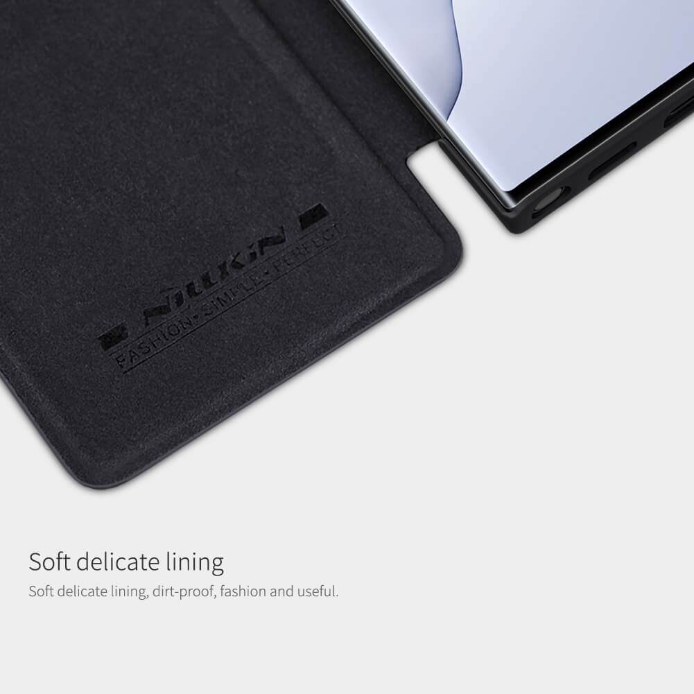 Bao da chống sốc Nillkin Qin cho Samsung Galaxy Note 20 Ultra  - Hàng nhập khẩu