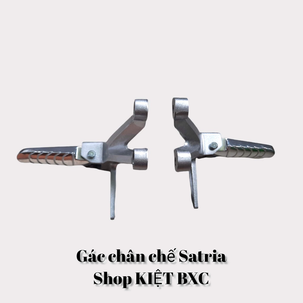 GÁC CHÂN SAU RAIDER/SATRIA XĂNG CƠ (1 CẶP)