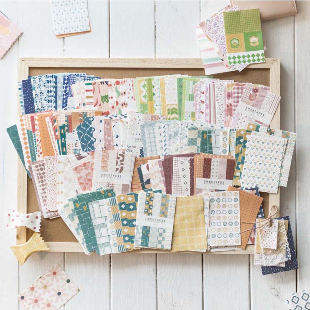 Set 50 Miếng Dán Trang Trí Sổ Tay / Thẻ Phong Cách Vintage Độc Đáo