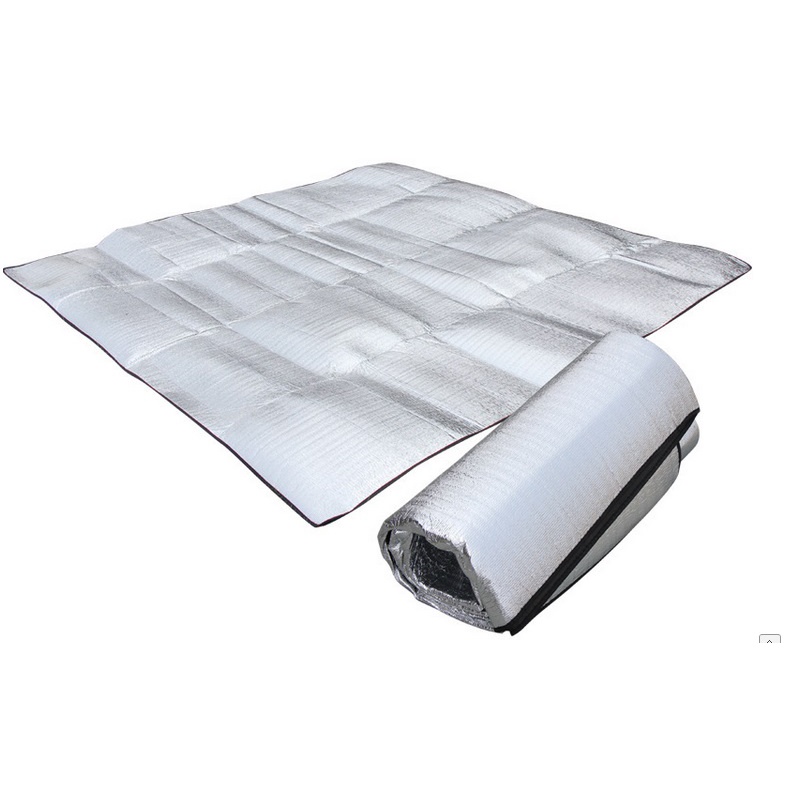 tấm cách nhiệt dã ngoại, tấm cách nhiệt picnic tráng bạc hai mặt, chống nước | BigBuy360 - bigbuy360.vn