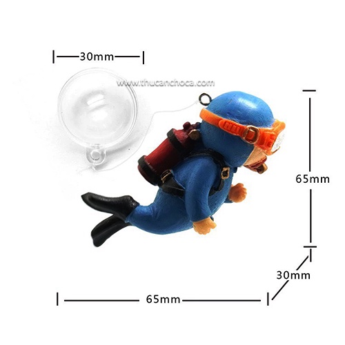 Người lặn trang trí hồ cá