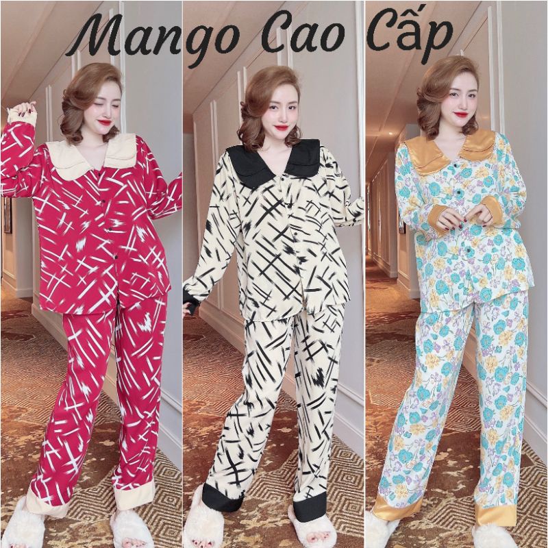 Đồ Bộ Tay Dài Quần Dài Mango Cao Cấp Bigsize 40-100kg