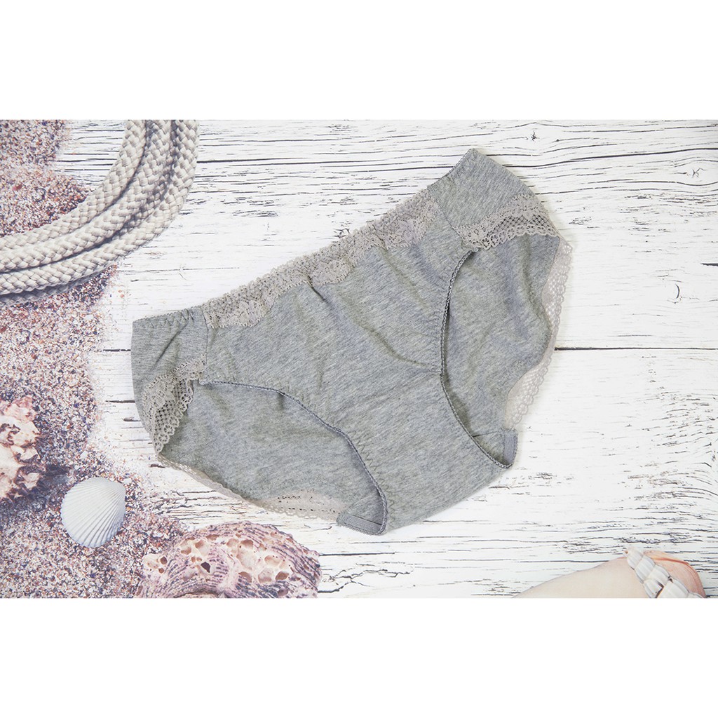 Quần lót nữ cotton phối viền ren Jobelli  1362