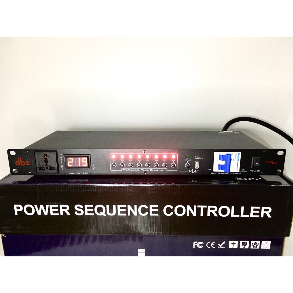 Quản Lý Nguồn DBX HP 680 Hiện Đại Có APTOMAT Tự Động Ngắt Bảo Vệ Thiết Bị Điện Tử Gia Đình, Chống Cháy Nổ.