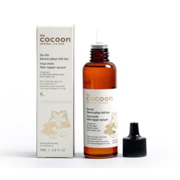 Sa-chi serum phục hồi tóc COCOON 70ml (Ince inchi Hair repair serum)