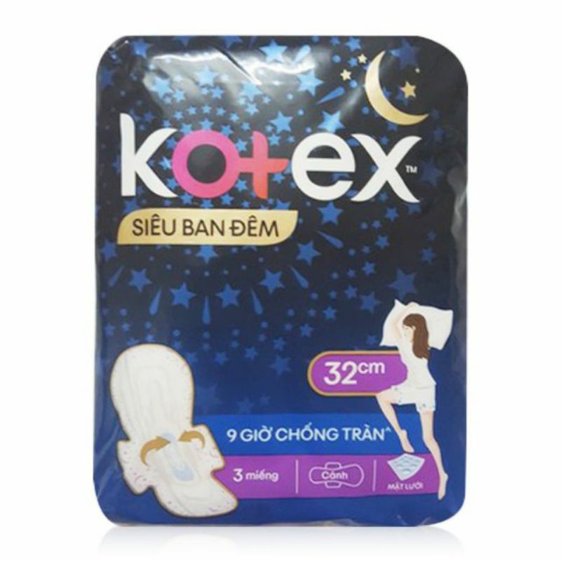 BĂNG VỆ SINH KOTEX BAN ĐÊM