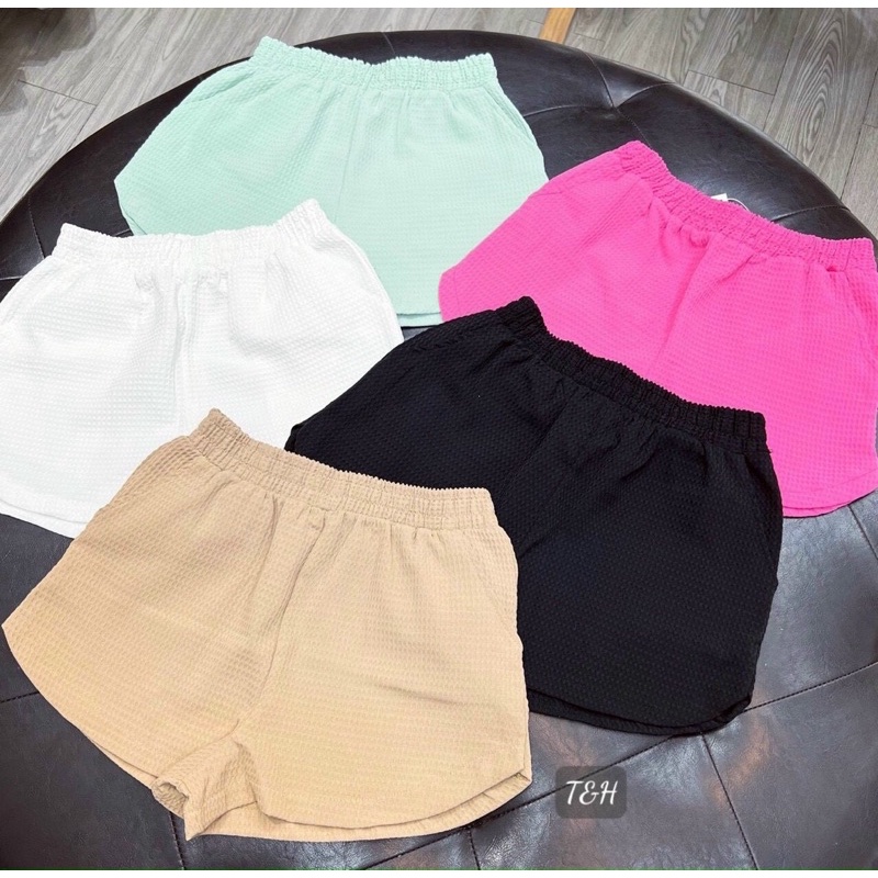 QUẦN SOOC NỮ, QUẦN ĐÙI NỮ CHẤT XỐP ONG MỚI MS13666