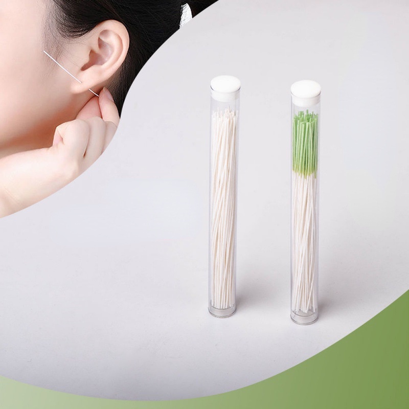 Set 60 Dụng Cụ Vệ Sinh Lỗ Khuyên Tai Chuyên Dụng