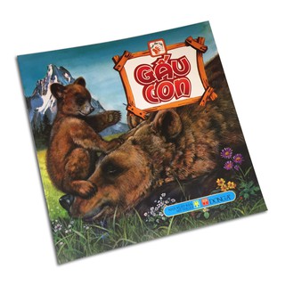 Sách - theo dấu chân loài vật - gấu con