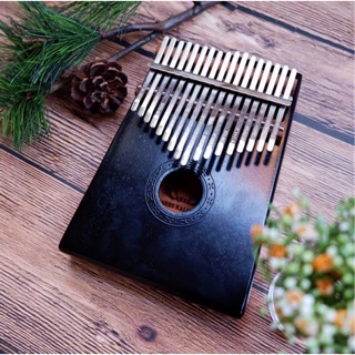 ĐÀN KALIMBA KHẮC PHÍM ARES KE17BK MÀU ĐEN - Tặng túi chống sốc (CÓ VIDEO)