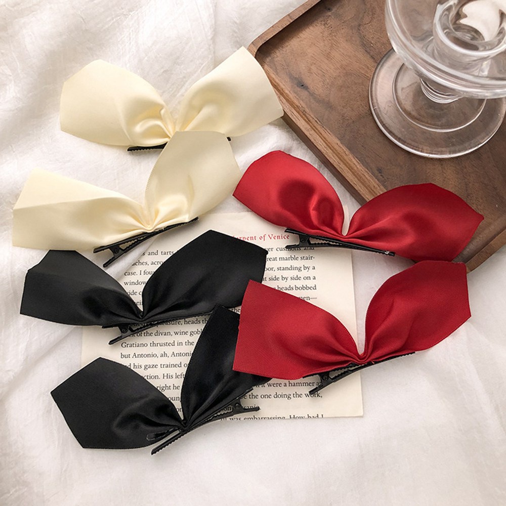 Set 2 kẹp tóc nơ KIDSBOWS thiết kế thời trang cho nữ