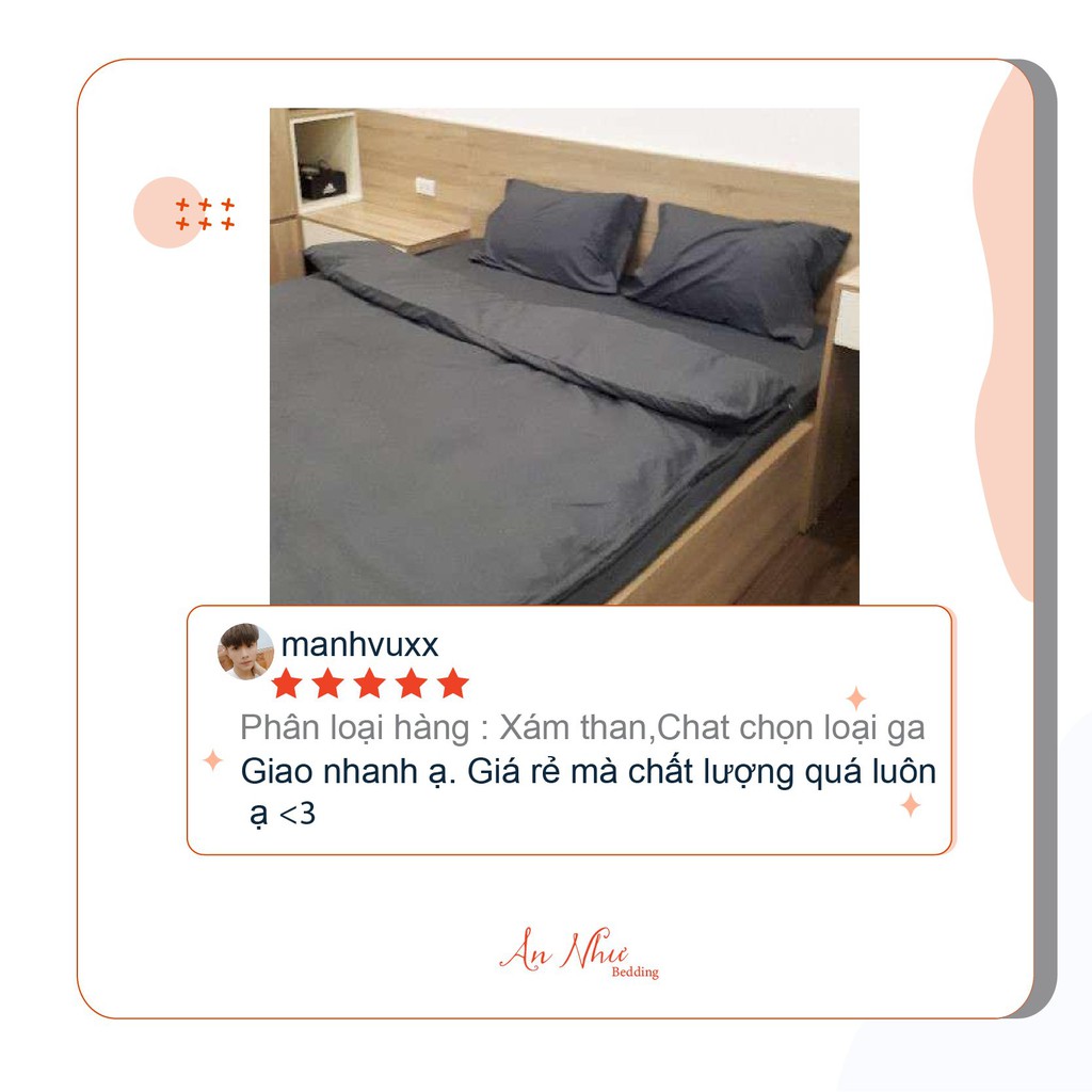 Bộ ga gối 💖cotton tici💖 drap giường, ga trải giường An Như Bedding | BigBuy360 - bigbuy360.vn
