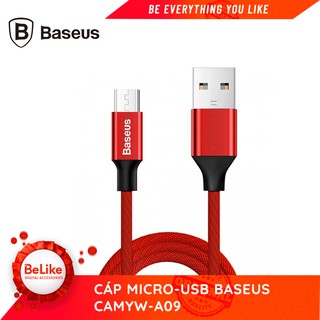 Cáp Micro USB Baseus CAMYW-A09 (1m) - Hàng Chính Hãng