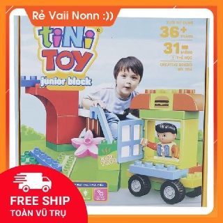 Đồ chơi lắp ráp junior block animal puzzle 312