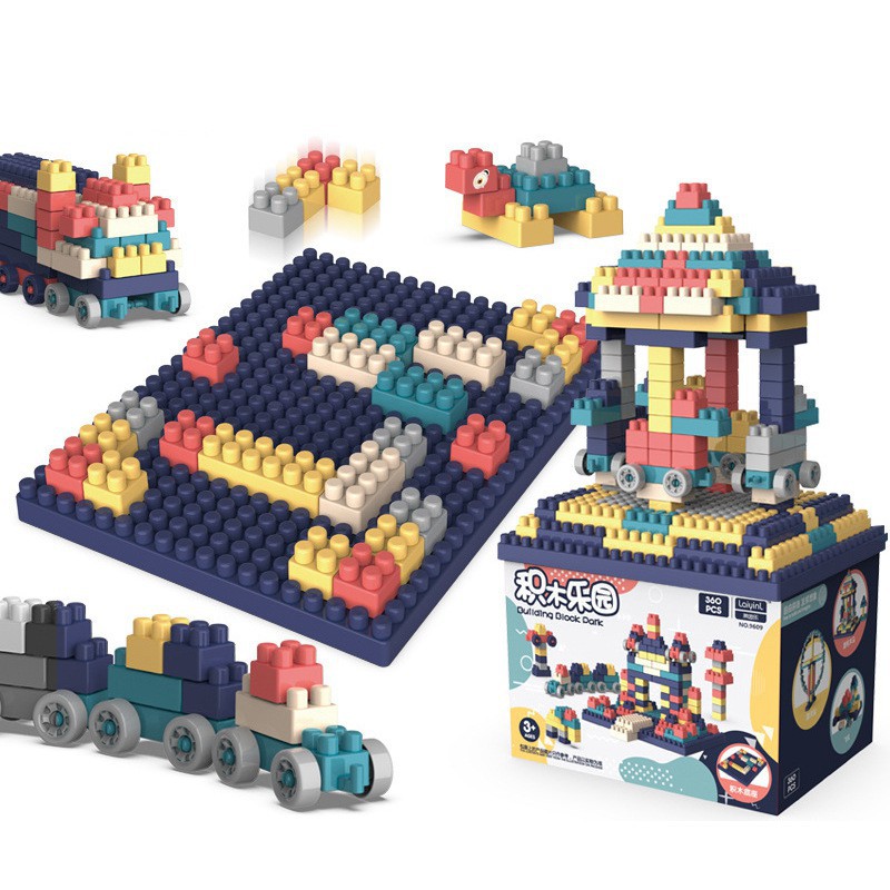 Đồ Chơi Lắp Ráp Lego 520 Chi Tiết Hàng Loại 1 Tăng Khả Năng Sáng Tạo Cho Bé