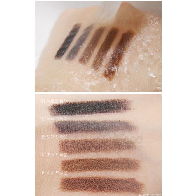 Chì kẻ mày lâu trôi, dễ kẻ Hàn Quốc Dearmay Sketch Eyebrow Pencil