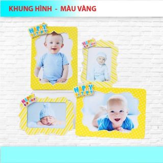 Set 2 khung ảnh để bàn tiệc sinh nhật