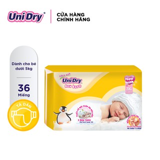 Tã dán sơ sinh Unidry 36 Miếng