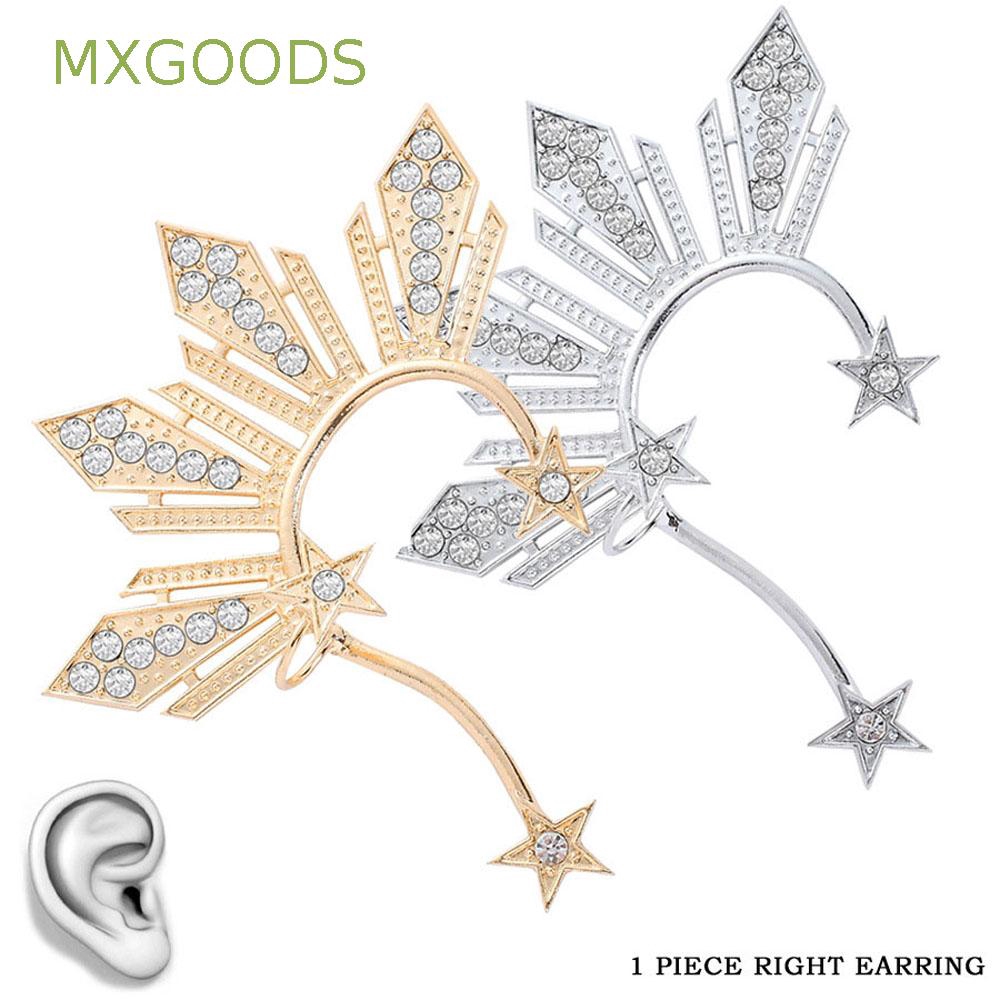 Kẹp vành tai đính đá nhân tạo thời trang