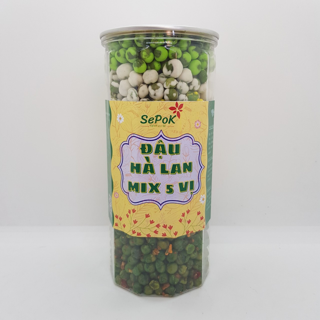 450g Đậu Hà Lan Mix 5 Vị SePok - Đồ ăn vặt - An Toàn VSTP