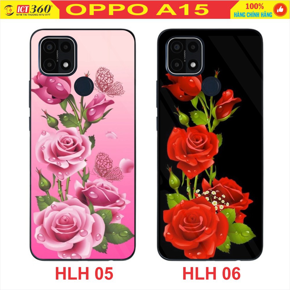 Ốp Lưng Kính OPPO A15 / OPPO A15S in Hình 3D - in theo yêu cầu