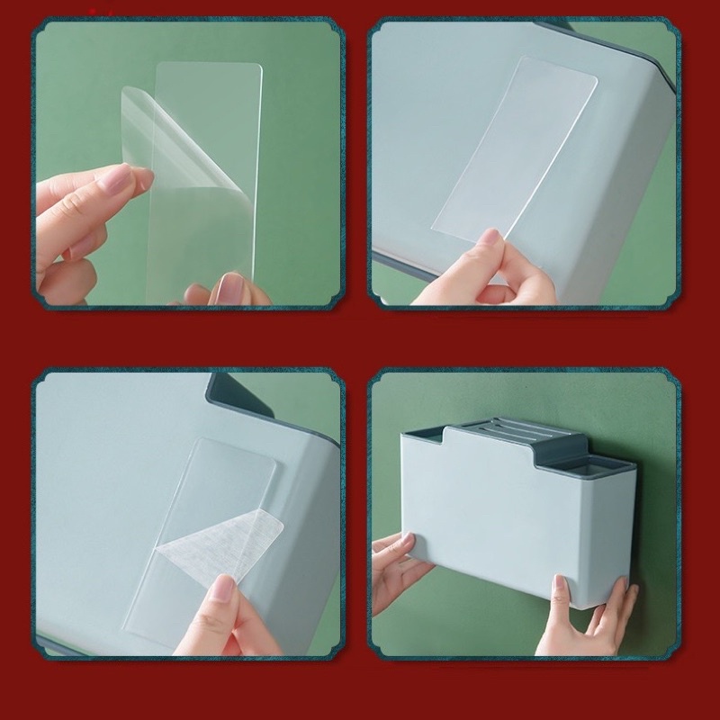 Kệ đựng muỗng đũa dán tường nhà bếp thông minh mẫu mới siêu xịn có ngăn vắt dao, thanh treo khăn, kèm móc treo phụ kiện