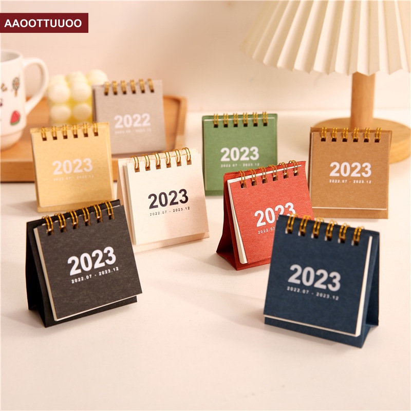 Lịch Năm 2023 Mini Để Bàn Thiết Kế Đơn Giản Sáng Tạo
