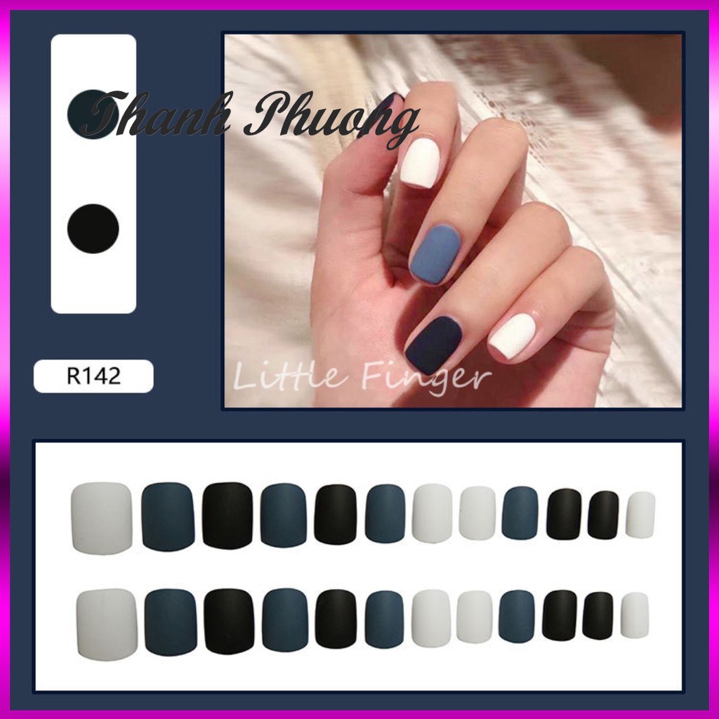 ( Bb221 ) Set 24 móng tay giả thời trang dành cho nữ ( Linhnam_SPA )