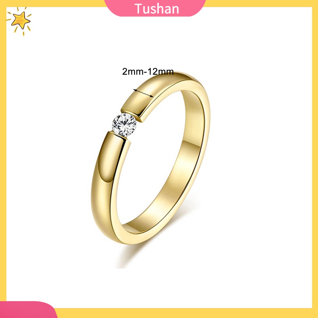 Nhẫn đeo tay kim loại đính đá lấp lánh thời trang nữ