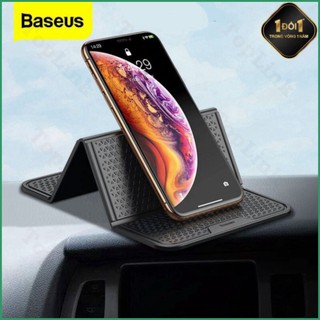 Tấm lót dán giữ điện thoại, miếng lót giữ điện thoại trên xe hơi baseus chất liệu cao su nano siêu dính siêu c