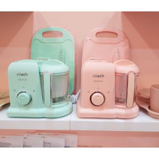 🐰TIỆM NHÀ BABY[CHÍNH HÃNG/SHIP 1H]MÁY RUSCH XAY VÀ HẤP 2IN1 CHẾ BIẾN ĂN DẶM CHO BÉ