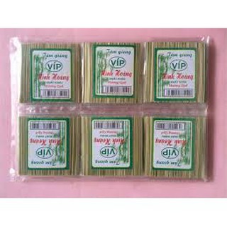 Combo 30 gói tăm tre Vip dùng xỉa răng - Hàng Việt Nam chất lượng cao