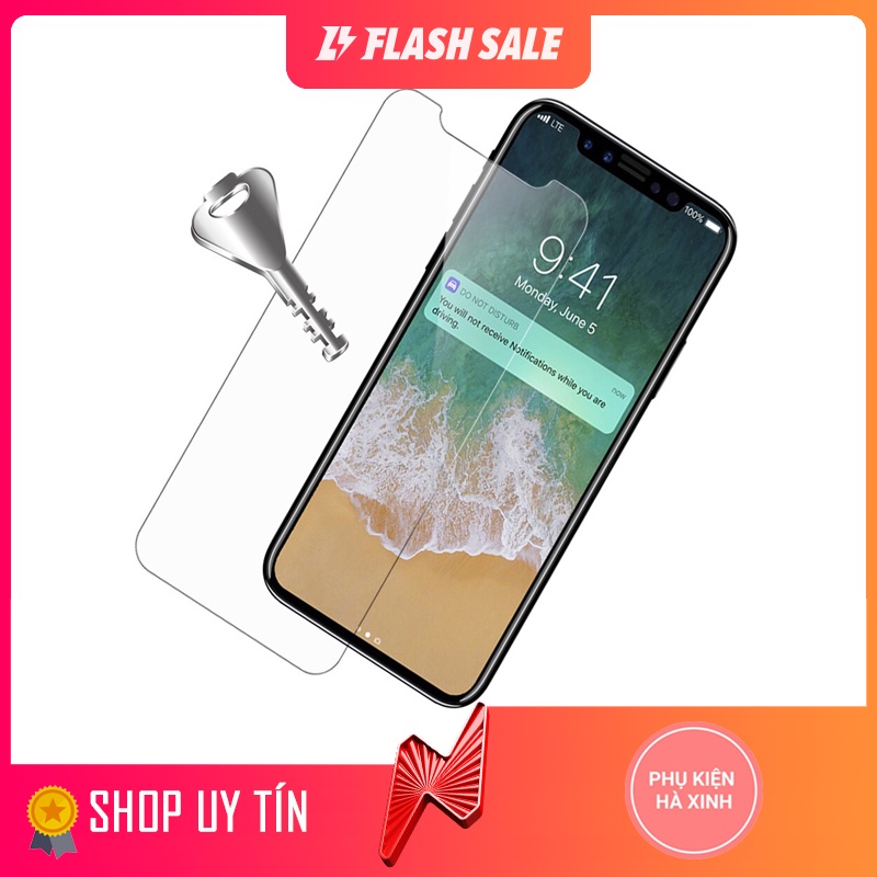 Chính Hãng Remax Kính Cường Lực Mỏng 0,1mm dành cho iPhone 6 —> X