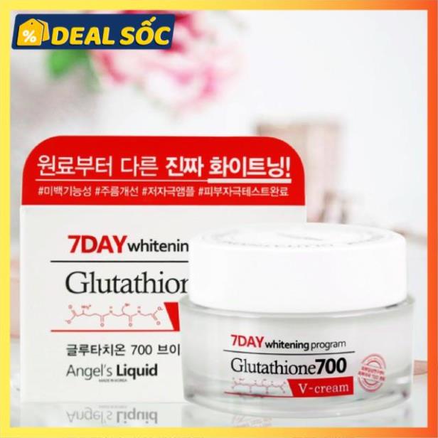 KEM DƯỠNG TRẮNG DA 🎁CÓ MÃ GIẢM GIÁ🎁 Kem 7 Day Whitening Program Glutathione 700 V-Cream | BigBuy360 - bigbuy360.vn