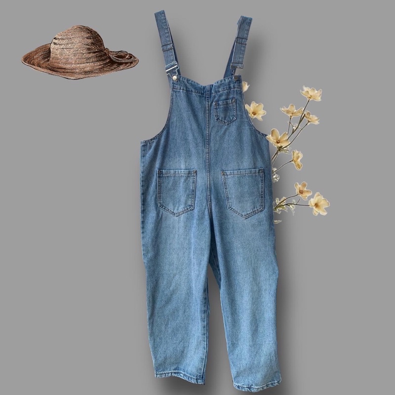 Yếm jeans quần