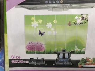 Giấy dán bếp to (giao màu ngẫu nhiên)