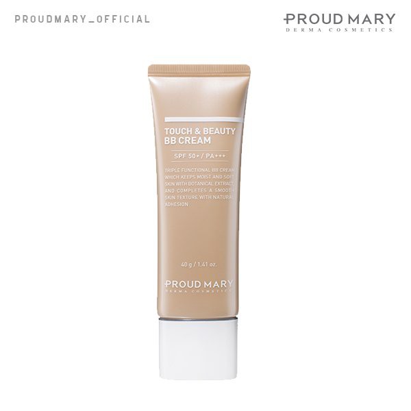 Kem nền dưỡng ẩm, chống nắng Proud Mary TOUCH & BEAUTY BB CREAM SPF 50+/PA+++