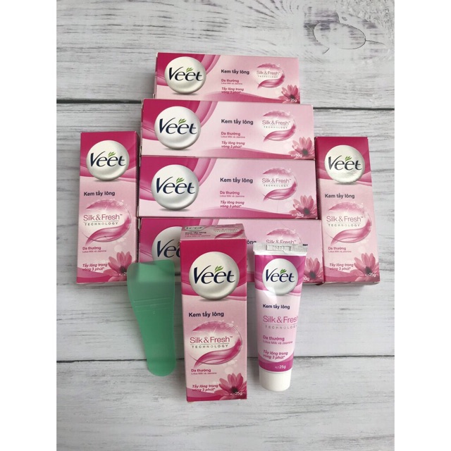 KEM TẨY LÔNG VEET DÀNH CHO DA THƯỜNG 25G-50G( hàng chính hãng phân phối bởi cty DKSH Việt Nam)