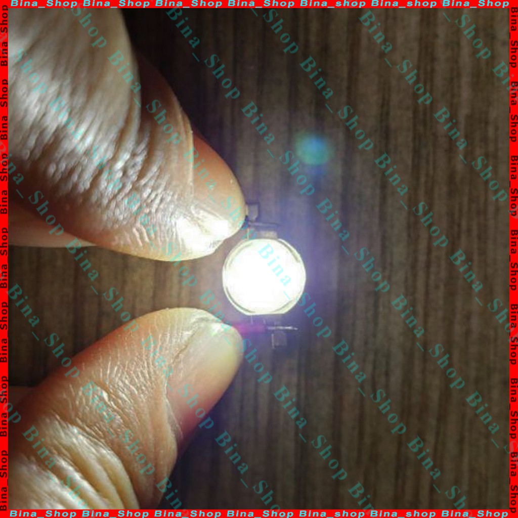 [10 cái] Led 1W DC 3V-4V trắng 5500K-6000K chế đèn pin