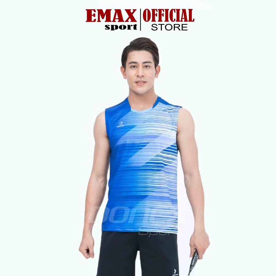 Áo Cầu Lông Ba Lỗ Nam Donexpro, Vải Thun Mè Thoáng Mát, Co Giãn Tốt MC - 9068