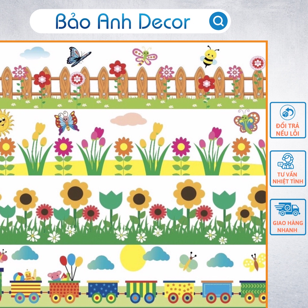 Tổng hợp các mẫu decal chân tường ( kích thước 25,30x120cm)