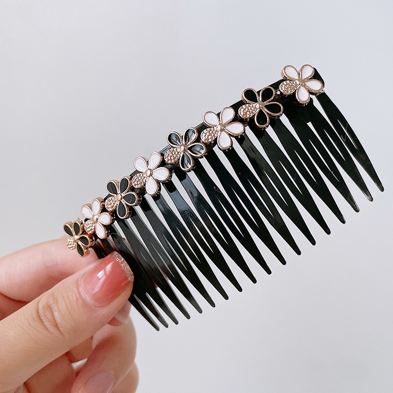 Kẹp tóc hình hoa đính ngọc trai phong cách Hàn Quốc cho nữ