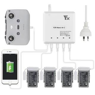 Bộ sạc đa năng cho Mavic Air 2. Sạc cho Mavic Air 2. Bộ sạc Pin đa năng cho Mavic Air 2.